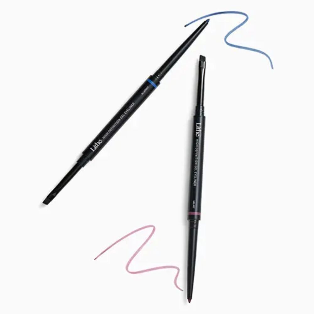 NIB Lithe High Definition Gel Eyeliner Duo in Blueprint & Galaxy